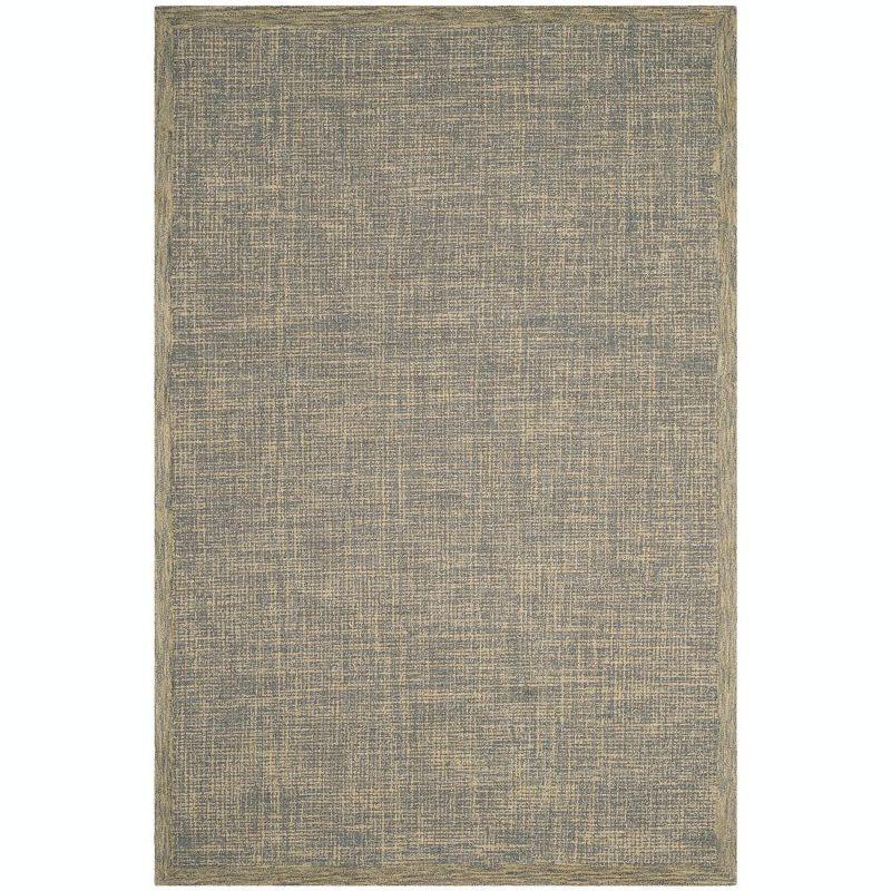 Abstract ABT220 Handmade Indoor Area Rug - Gold/Grey - 6'x9' - Safavieh