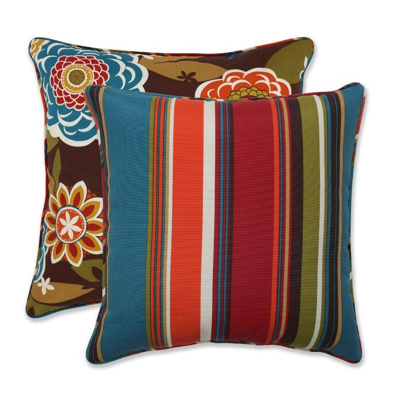 Pillow Perfect Reversible Throw Pillow