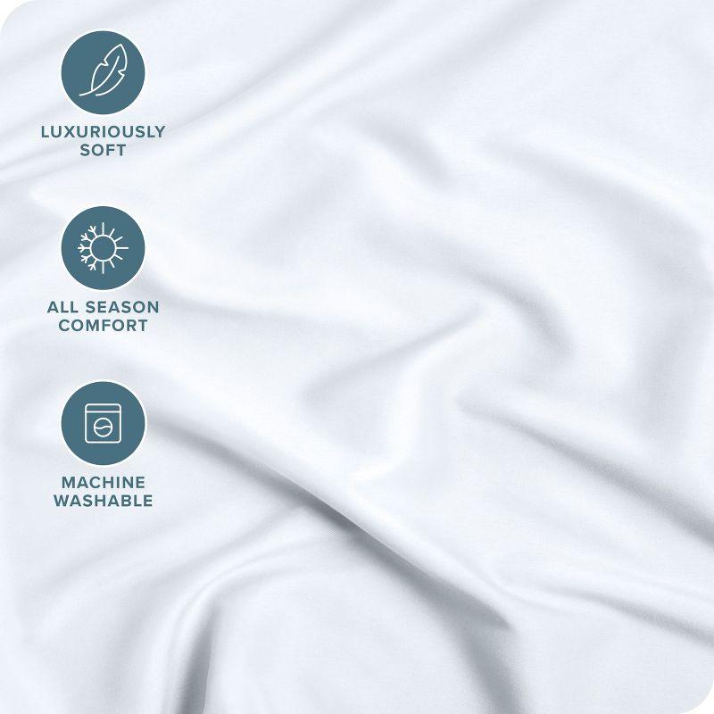 Bare Home Microfiber Fitted Sheet