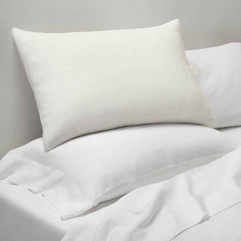 King Medium/Firm Machine Washable Medium Down Alternative Pillow - Casaluna™: Hypoallergenic, 300 Thread Count, Cotton Cover