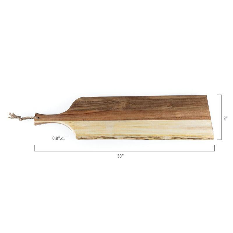 Toscana Artisan 30 Inch Acacia Charcuterie Board