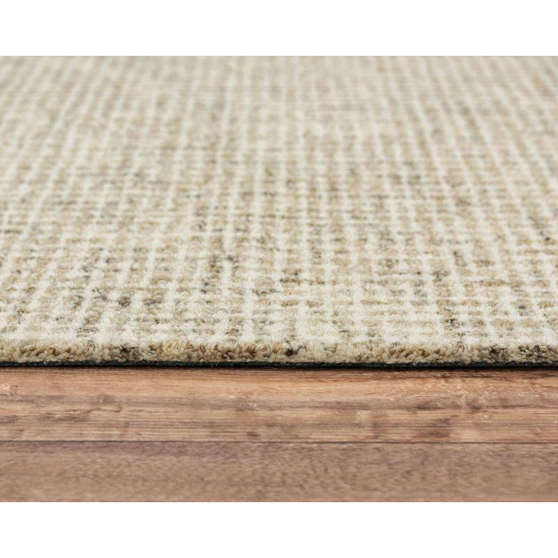 Kenyon Handmade Tufted Wool Beige Rug