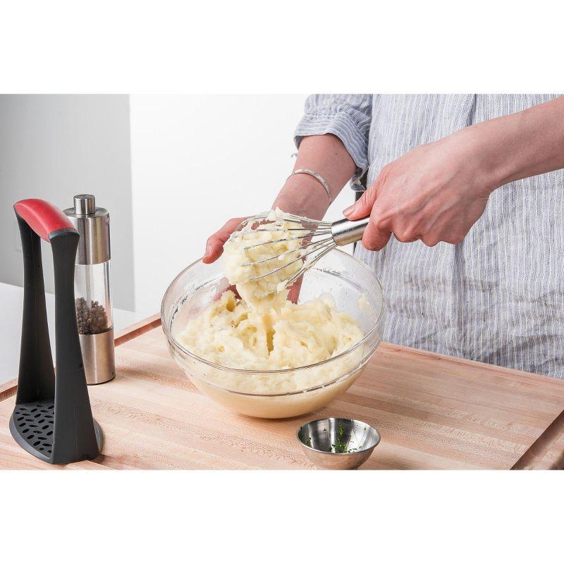 Cuisipro 8 Inch Stainless Steel Balloon Whisk Ball Solid Handle