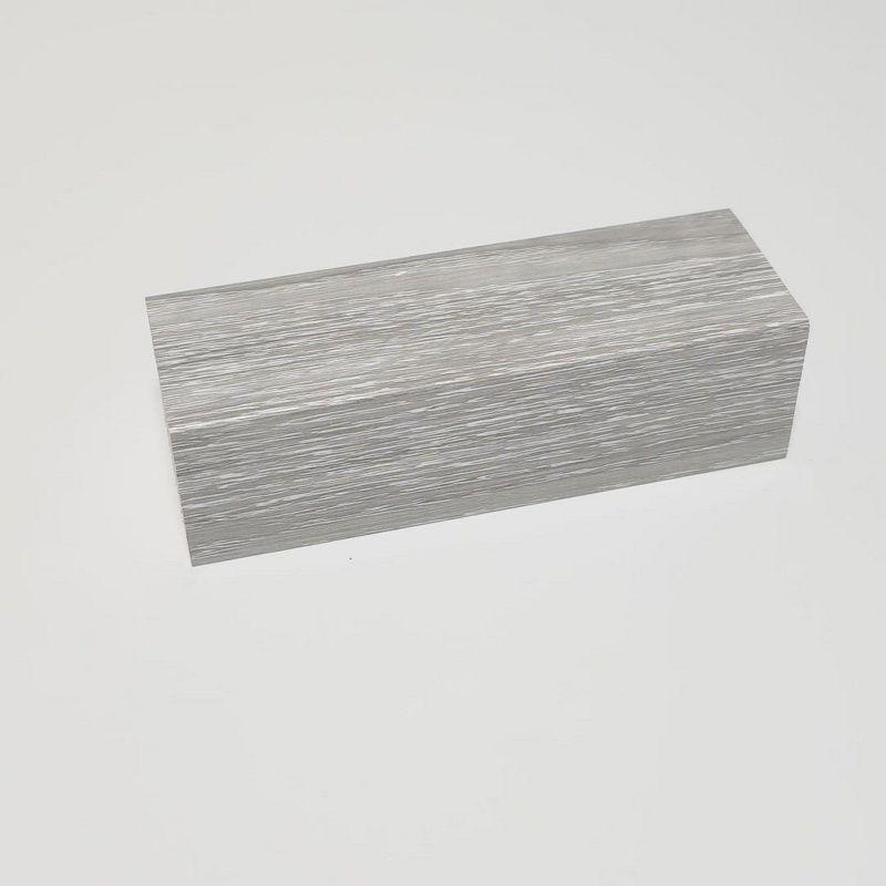 22" x 26" Dove Graywash Framed Bathroom Vanity Wall Mirror - Amanti Art: Modern, Beveled, Wood Frame