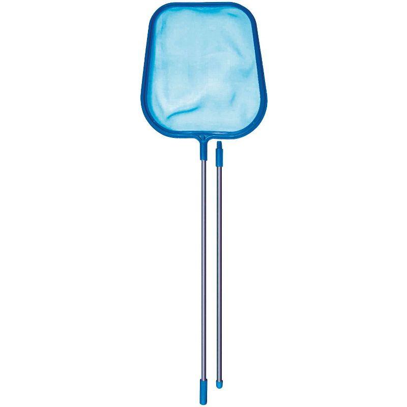 Poolmaster Swimming Pool Leaf Skimmer with 4" 2pc Pole - Essential Collection