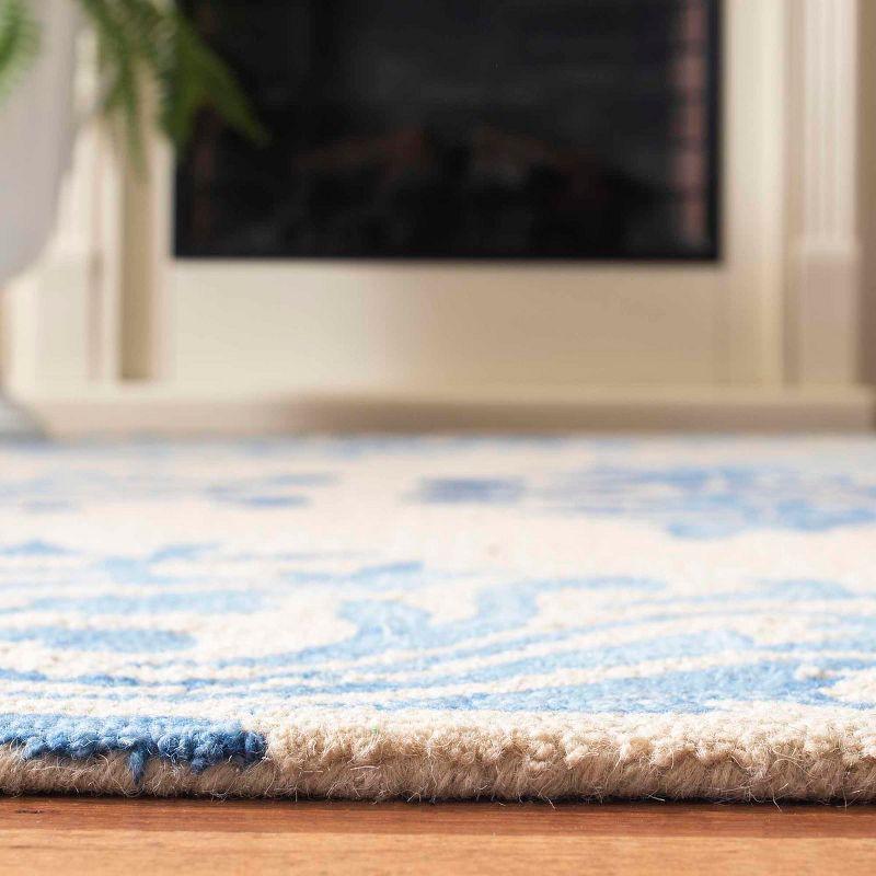 Dip Dye DDY516 Hand Tufted Accent Rug - Beige/Blue - 3'x5' - Safavieh.