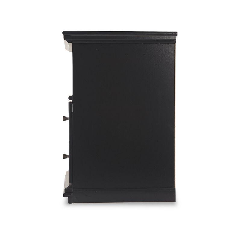 Signature Design by Ashley Casual Maribel Nightstand, Black