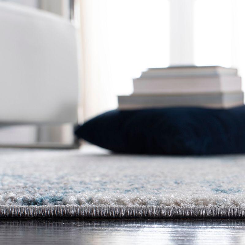 Tulum TUL209 Power Loomed Area Rug - Ivory/Blue - 8'9"x11'9" - Safavieh.