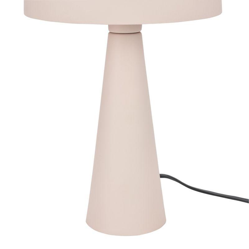 16" Mid-Century Modern Metal Mushroom Accent Table Lamp - Nourison