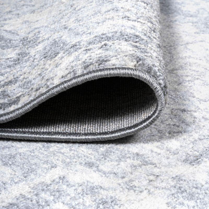 3' X 5' Modern Persian Vintage Medallion Area Rug, Gray/Ivory - JONATHAN Y