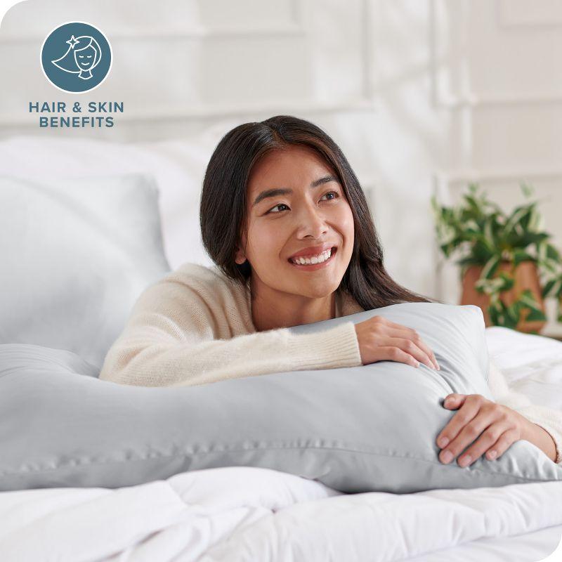 Bare Home 100% Mulberry Silk Pillowcase Envelope Closure