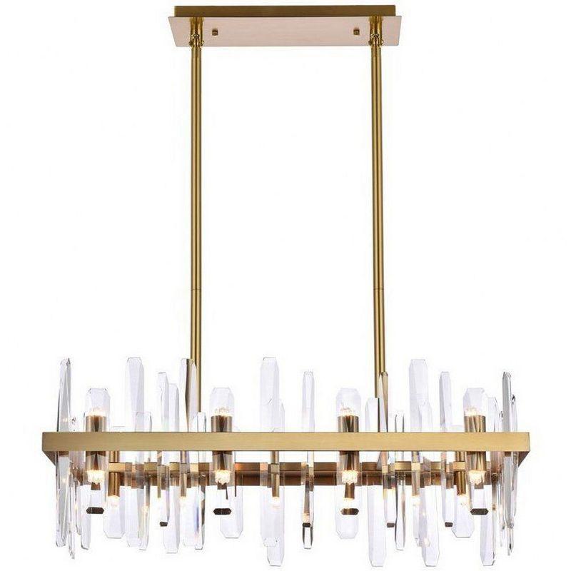 Elegant Lighting Serena 16 - Light Chandelier in  Satin Gold
