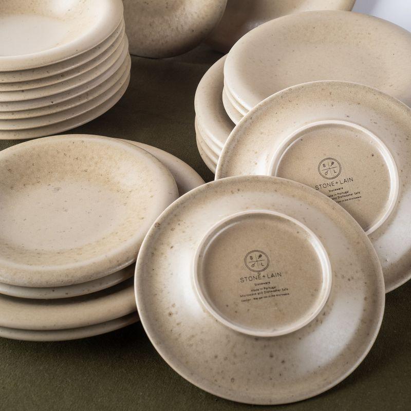 Porto By Stone Lain Aro 12-Piece Dinnerware Set Stoneware