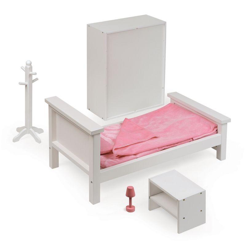 Badger Basket Bedroom Furniture Set for 18 inch Dolls
