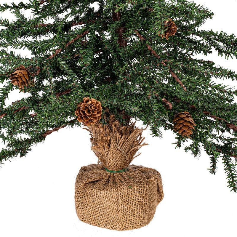 Vickerman Carmel Pine Artificial Christmas Tabletop Tree