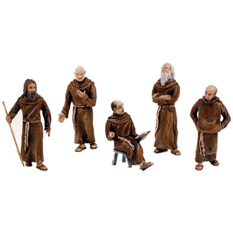SceneARama Scene Setters(R) Figurines-Friars/Monks 5/Pkg
