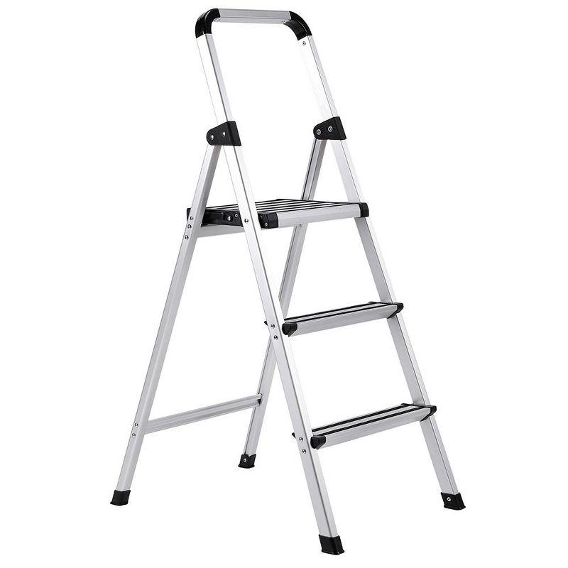 BirdRock Home 2 - Step Plastic Folding Step Ladder