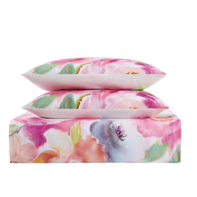 Christian Siriano Spring Flowers Duvet Cover Set