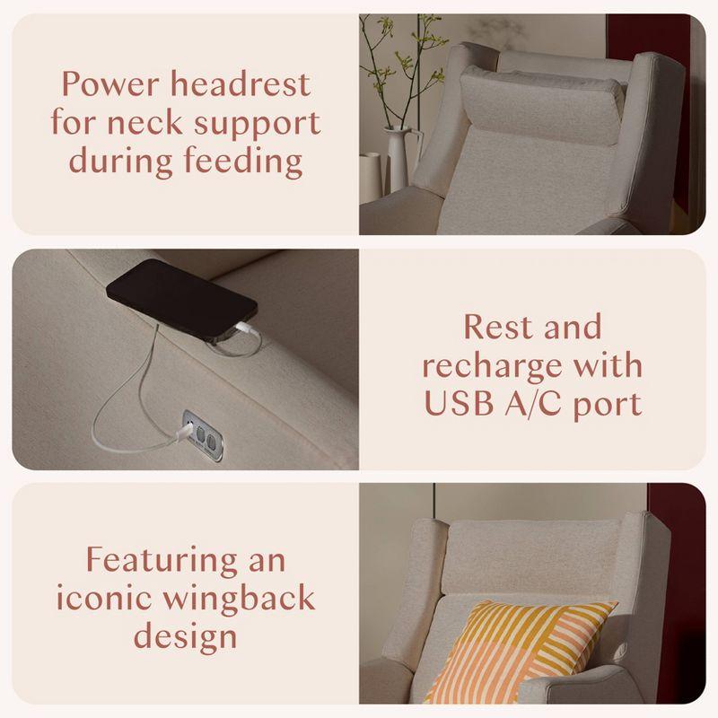 Kiwi Plus Power Glider Recliner w/ Power Headrest