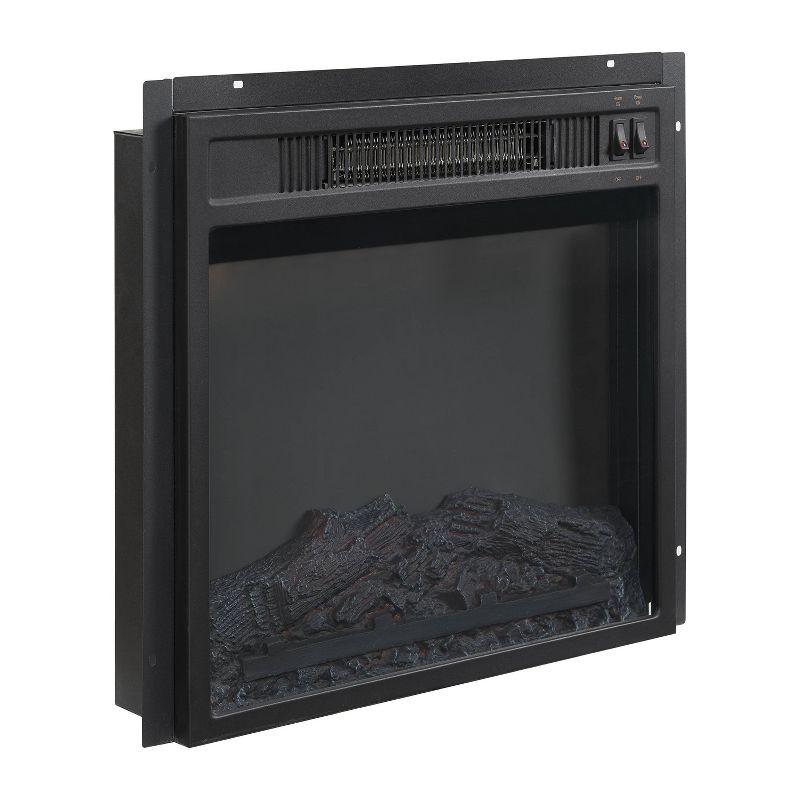 58" Gordon Low Profile TV Stand for TVs up to 65" with Fireplace Dark Walnut - Crosley