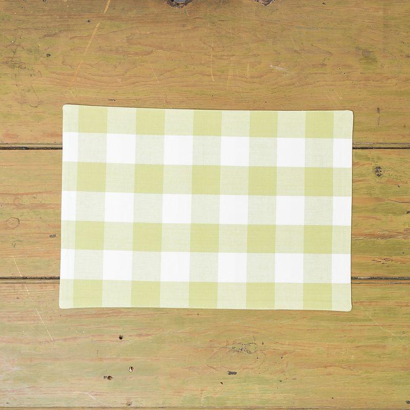 C&F Home Franklin Checkered Plaid Placemat Set of 6