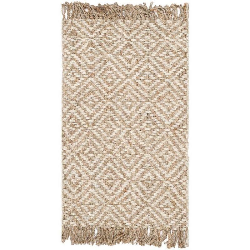 Natural Fiber NF450 Hand Woven Indoor Accent Rug - Natural/Ivory - 2'6"x4' - Safavieh.