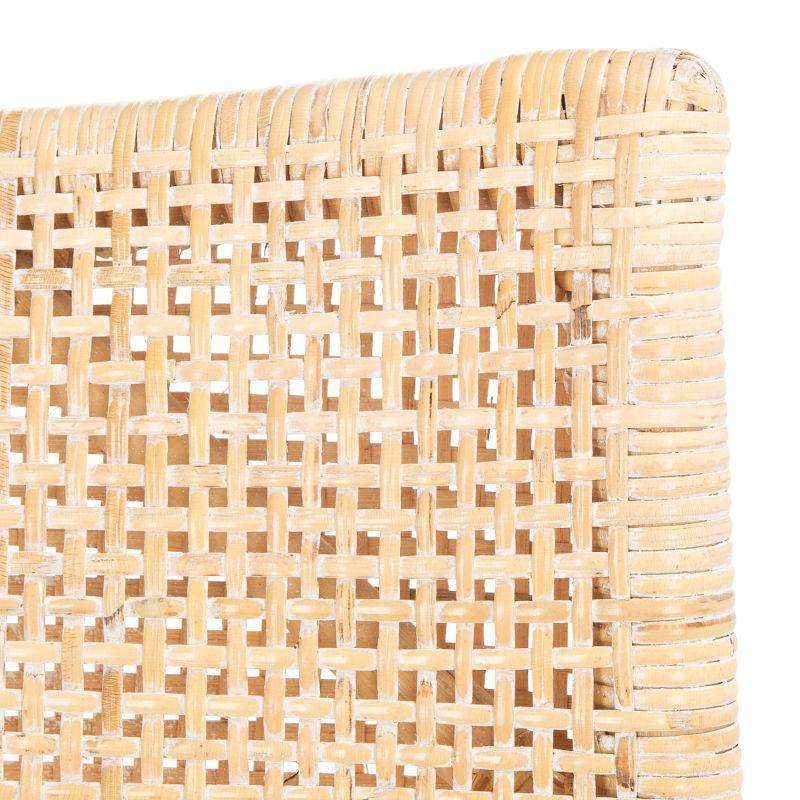 Gianni Arm Chair - SEA4011 - Natural/White Washed - Safavieh