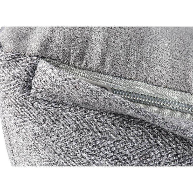 Canine Creations Sofa Rectangle Dog Bed - L - Gray