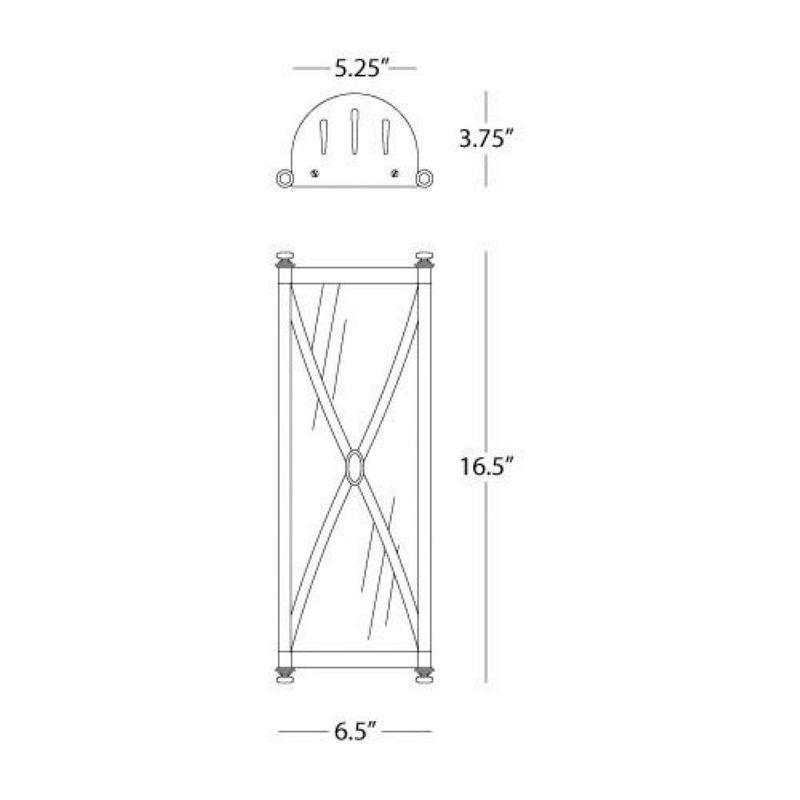 Robert Abbey Lighting Chase - Light Wall Light in  Antique Brass
