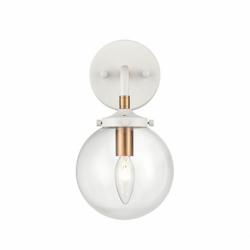 Elk Home Boudreaux 1 - Light Vanity in  Matte White