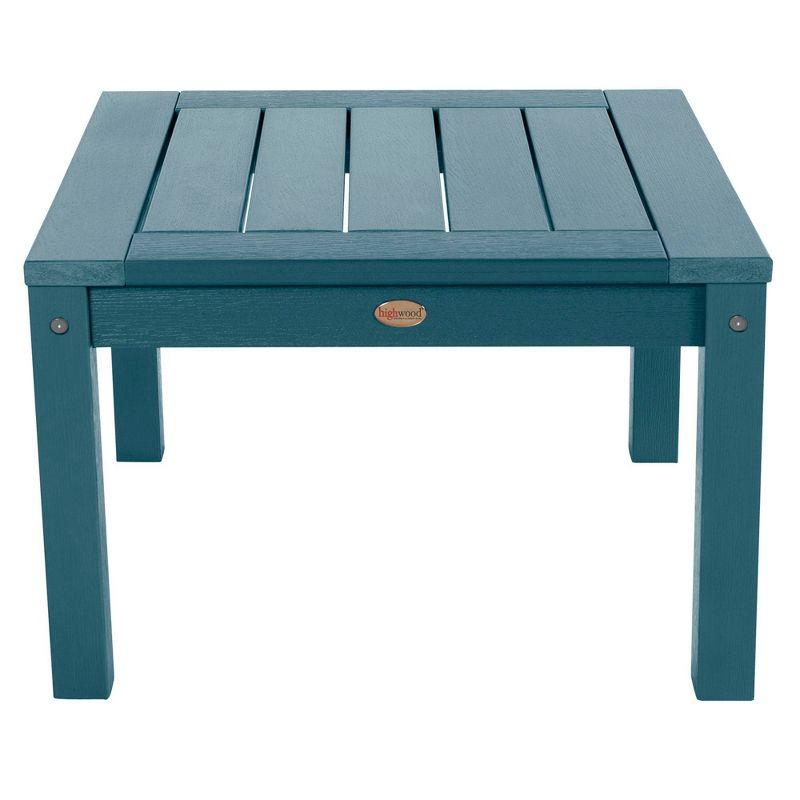 Adirondack Outdoor Side Table - Nantucket Blue - highwood: Poly Lumber, Fade & Weather-Resistant, 12-Year Warranty