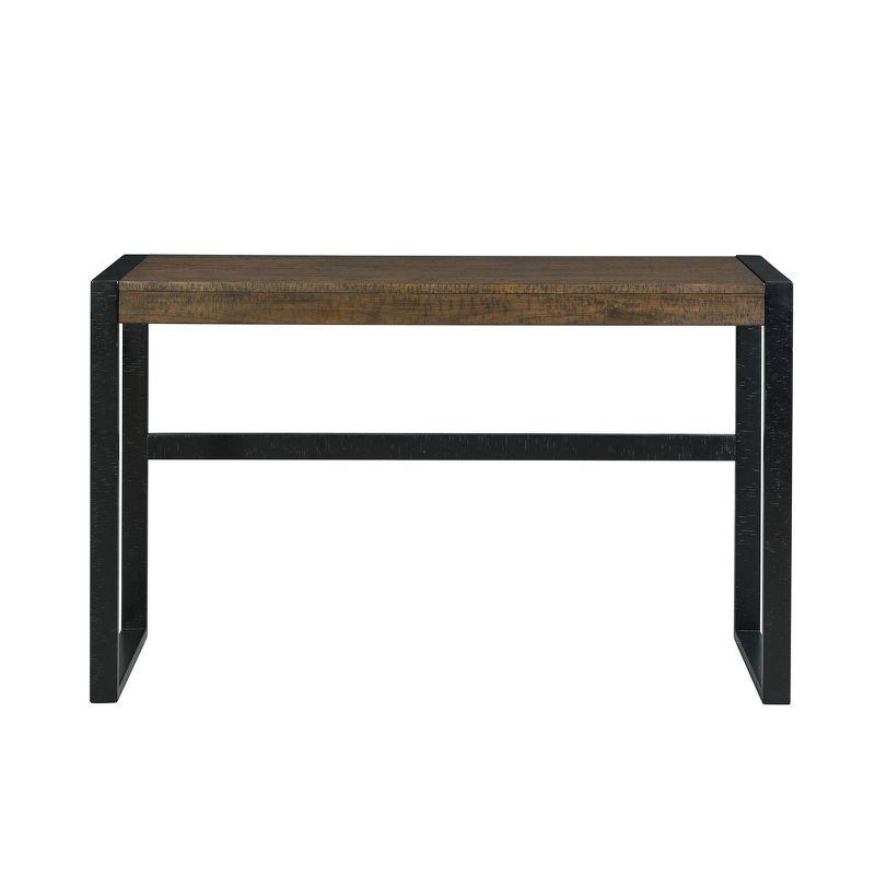 Enrico Multipurpose Bar Table Set Brown - Picket House Furnishings: Includes 3 Stools, USB Outlet