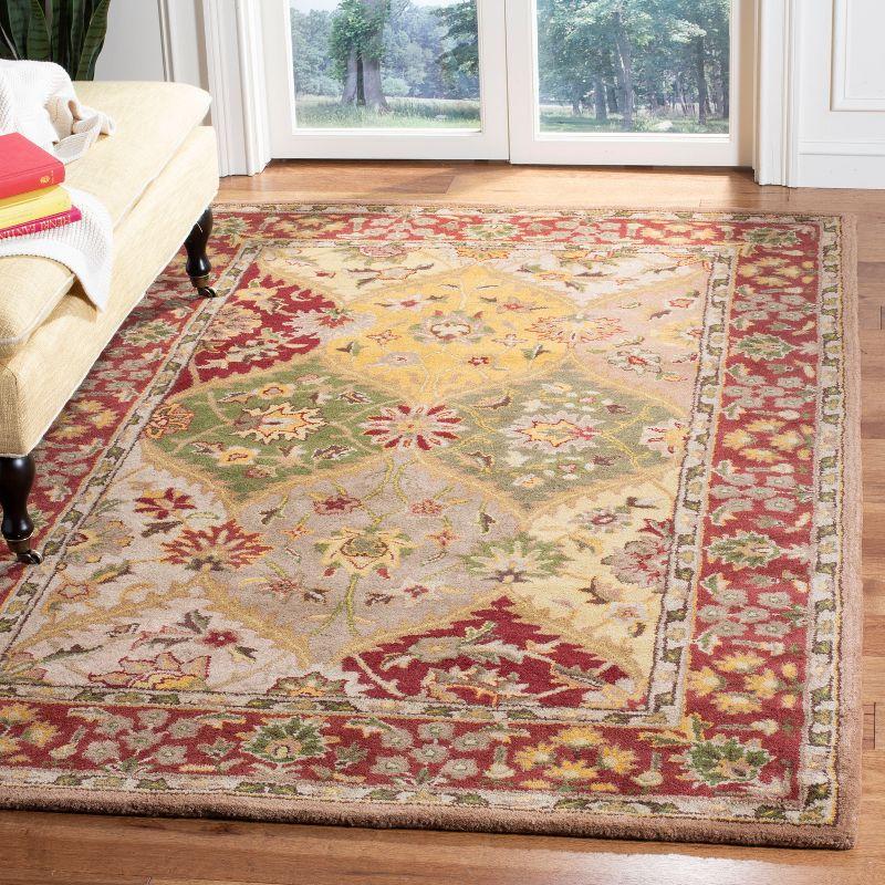 Heritage HG111 Handmade Accent Rug - 3'x5' - Multi - Safavieh