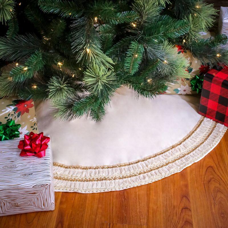 Solid Color Tree Skirt