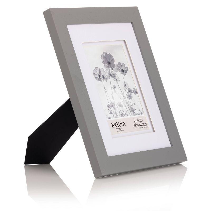 Gallery Solutions Gallery Solutions Wall Mount Or Tabletop Double Airfloat  Mat Picture Frame