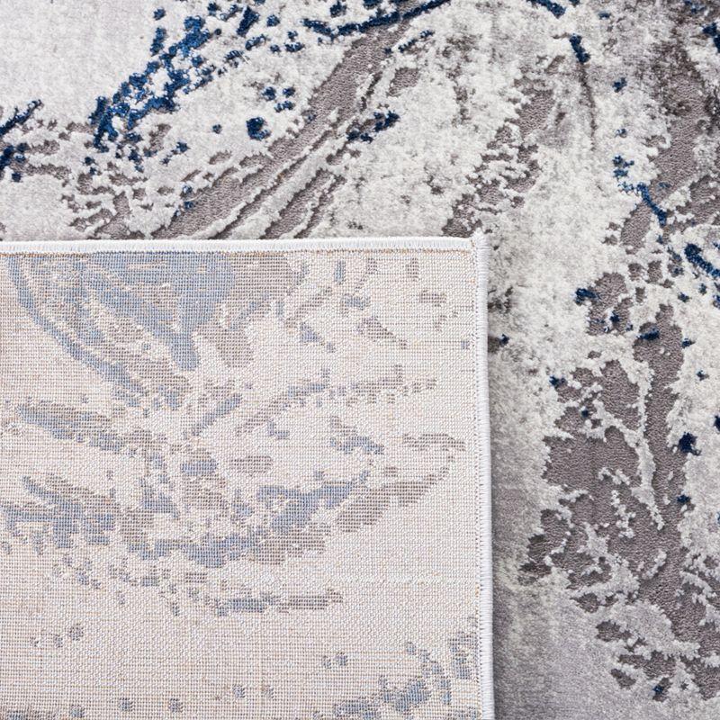 Craft CFT864 Loomed Indoor Area Rug - Grey/Blue - 6'7"x6'7" - Safavieh