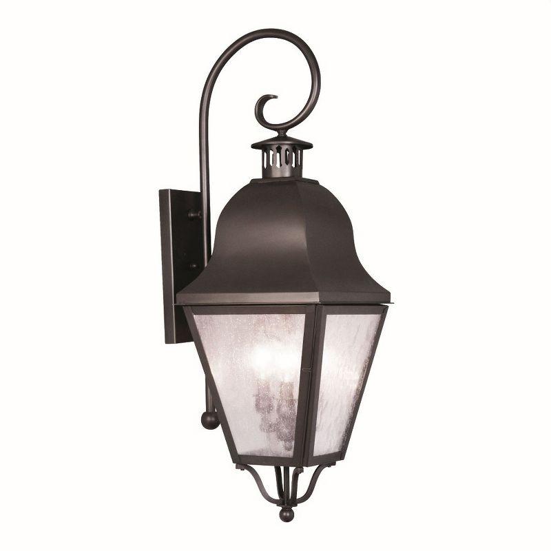 Livex Lighting Amwell 3 - Light Wall Light in  Bronze