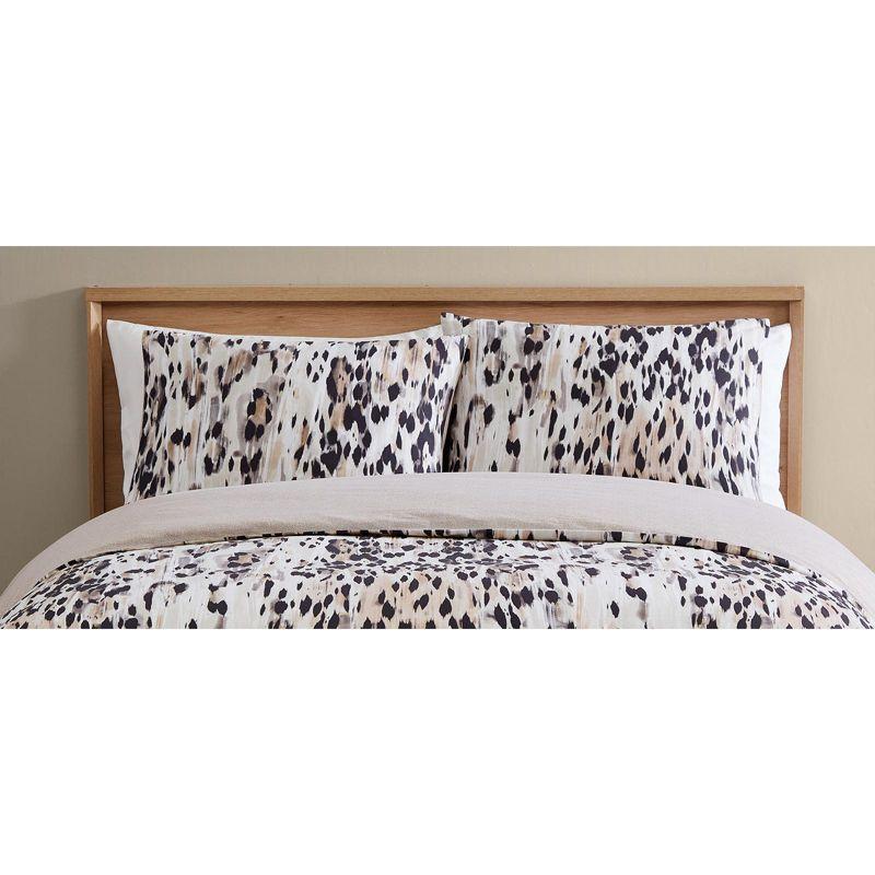 Kenneth Cole Abstract Leopard 3-Pc Duvet Set