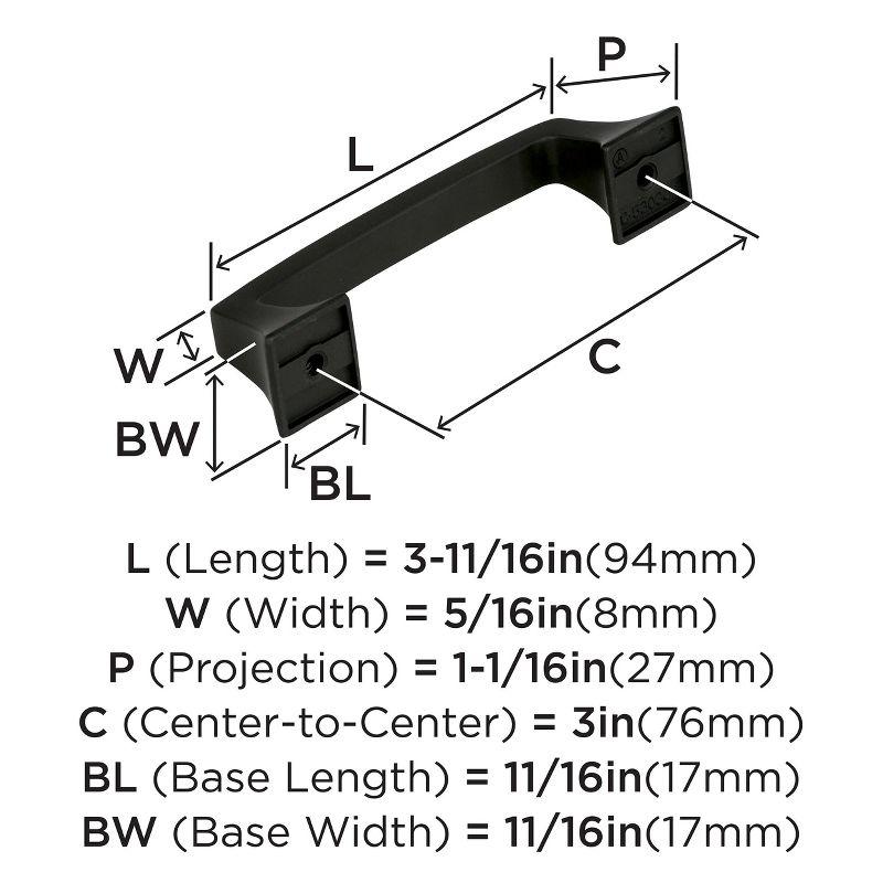 Mulholland 3" Center to Center Bar Pull