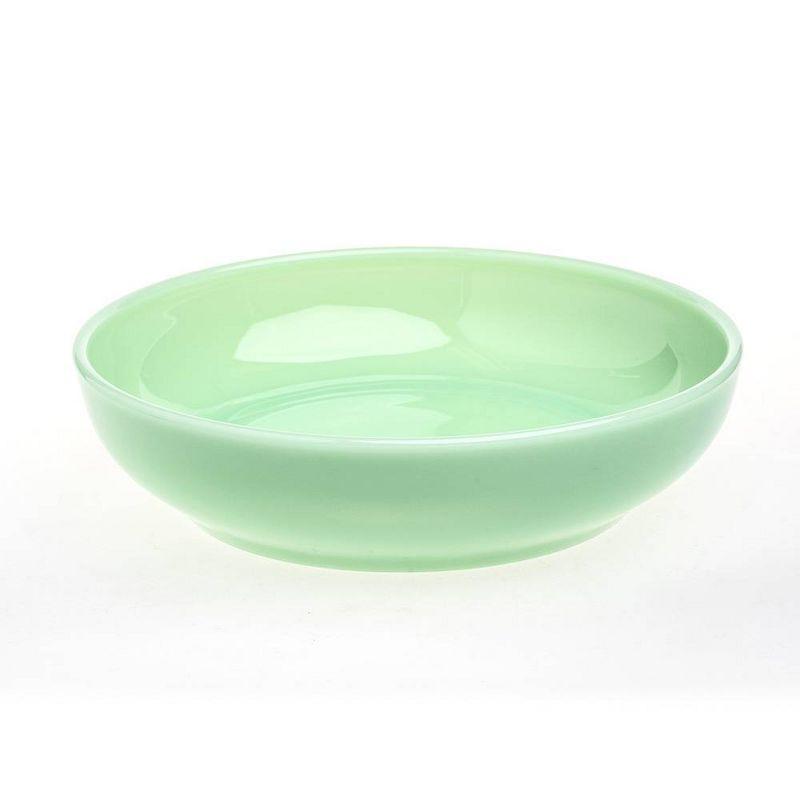 Mosser Glass 7" Bowl - Jadeite Glass