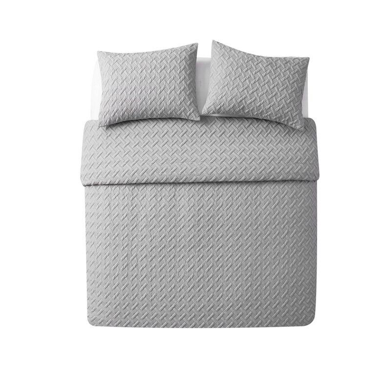 Nina II Embossed Comforter Set