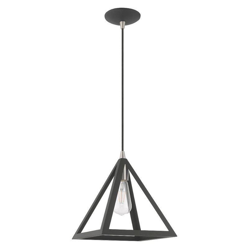 Livex Lighting Pinnacle 1 - Light Pendant in  Scandinavian Gray