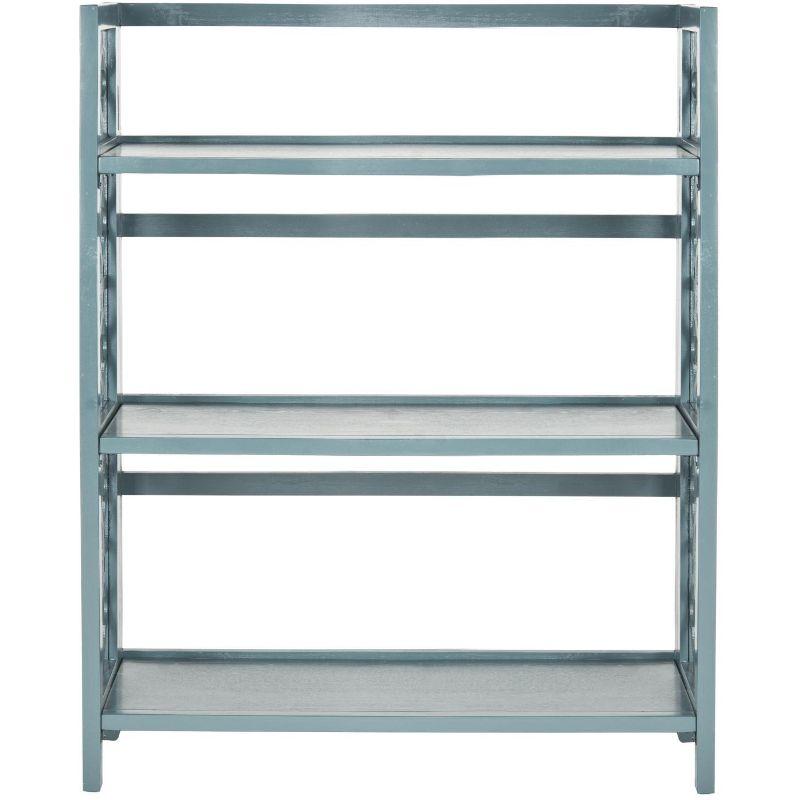Natalie Small Bookcase - AMH6565 - Teal - Safavieh Couture
