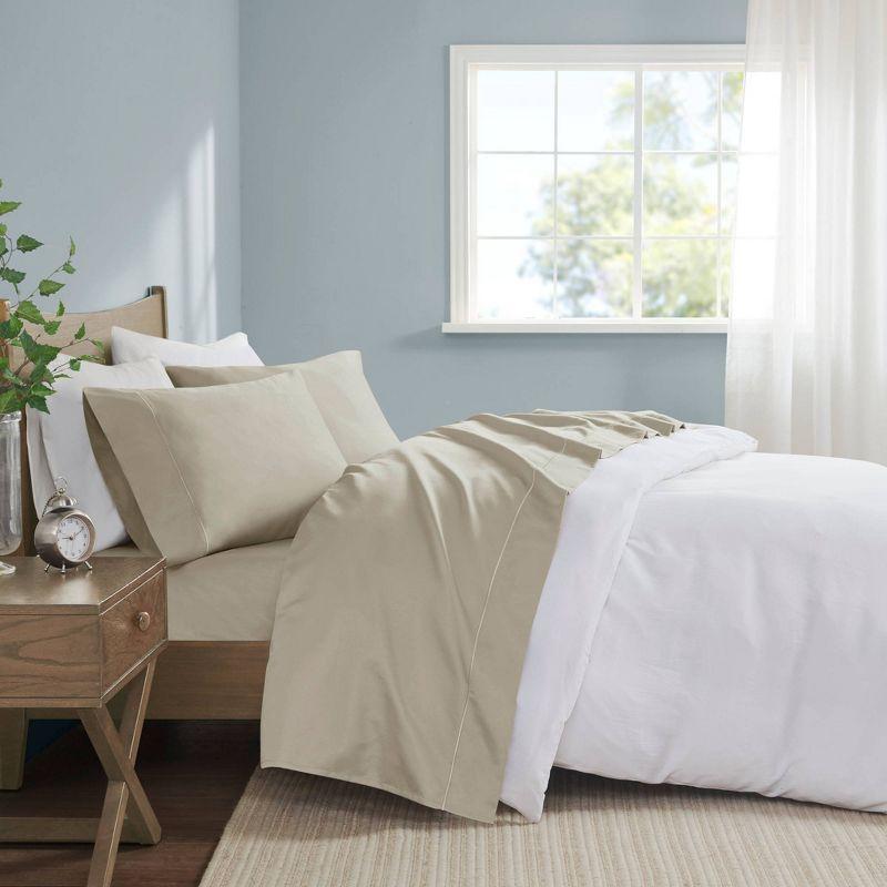 Madison Park 600 Thread Count Pima Cotton Sheet Set