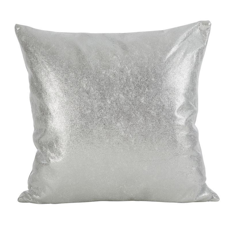 Saro Diamonique Collection Reversible Throw Pillow