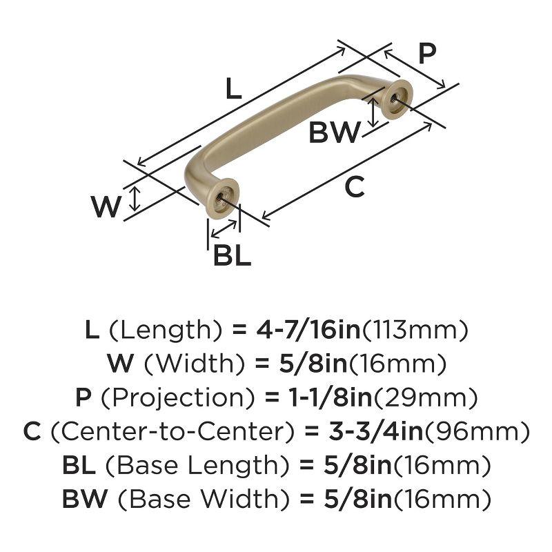 Kane 3 3/4" Center to Center Bar Pull