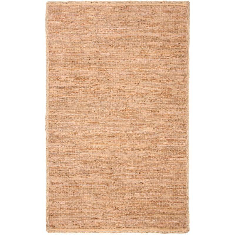 Cape Cod CAP901 Woven Indoor Area Rug - Camel/Natural - 5'x8' - Safavieh