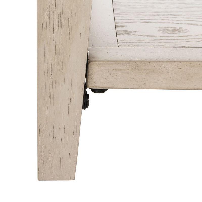 Manelin Coffee Table - White Washed - Safavieh
