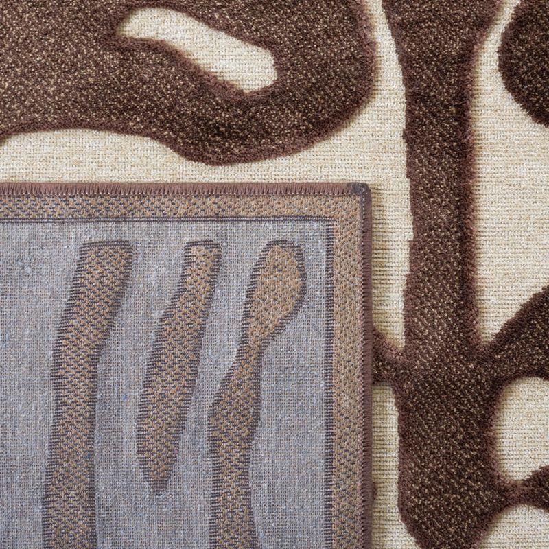 Paradise PAR83 Power Loomed Accent Rug - Creme - 2'7"x4' - Safavieh.