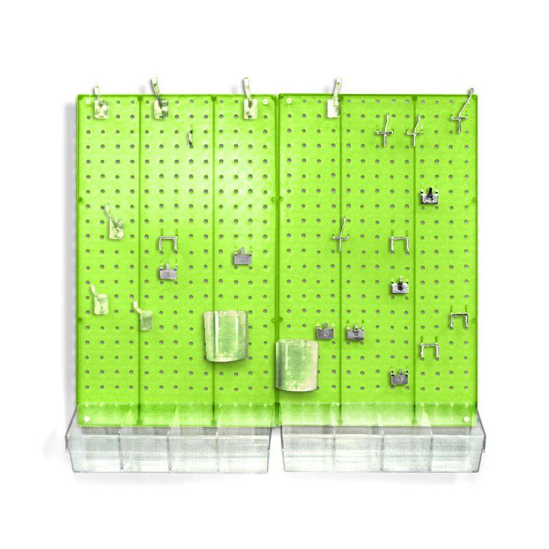 70-Piece Pegboard Organizer Kit (2- 13.5" x 22")